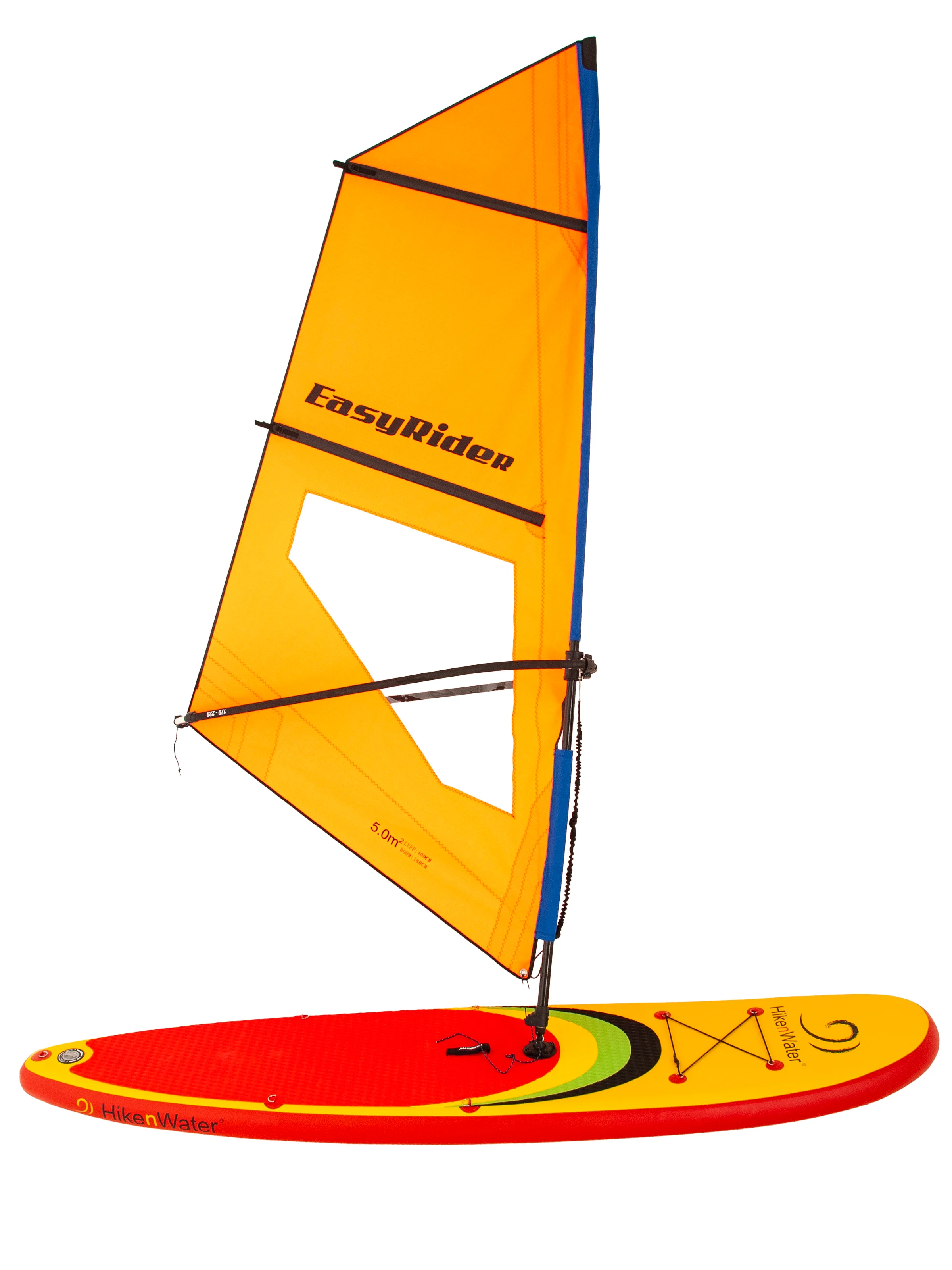 Hiken Water Wind SUP 11.5 Yellow фото 8